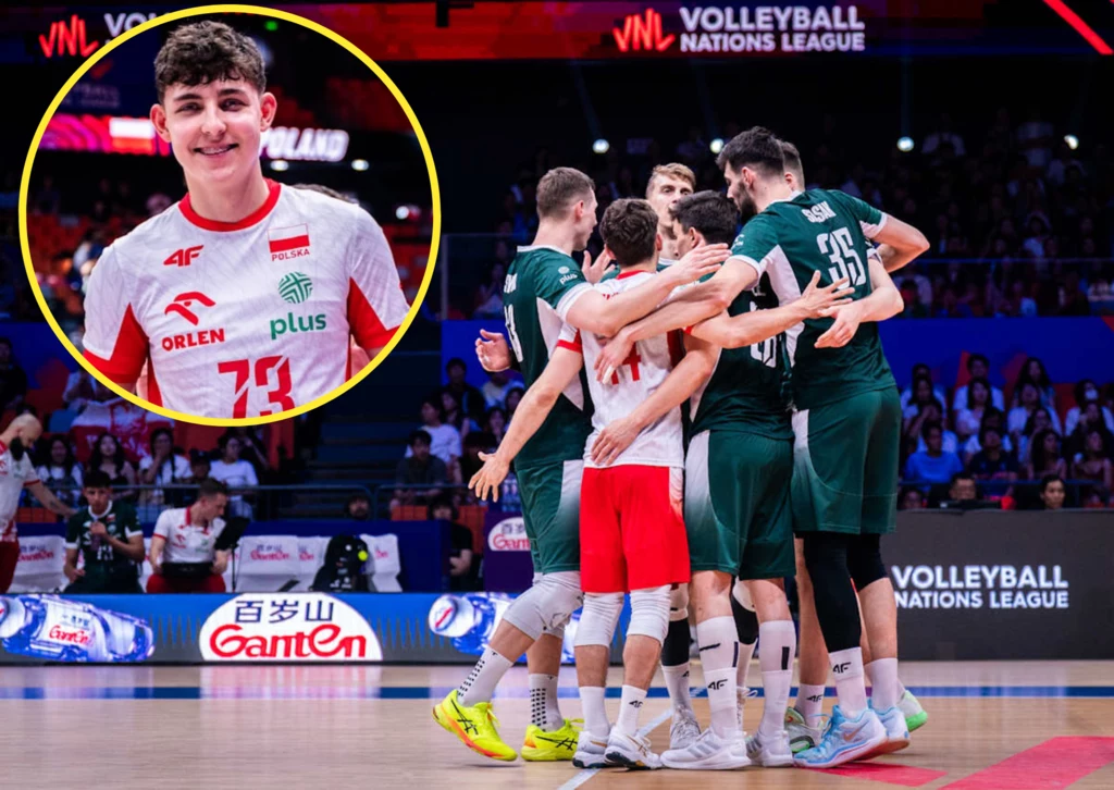 Jakub Nowak (w kółku) i Szymon Jakubiszak spisali się świetnie w meczu Polska - Japonia Jakub Nowak (w kółku) i Szymon Jakubiszak spisali się świetnie w meczu Polska - Japonia