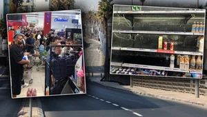 Ogromne kolejki i puste półki. "Panika zakupowa" w Izraelu