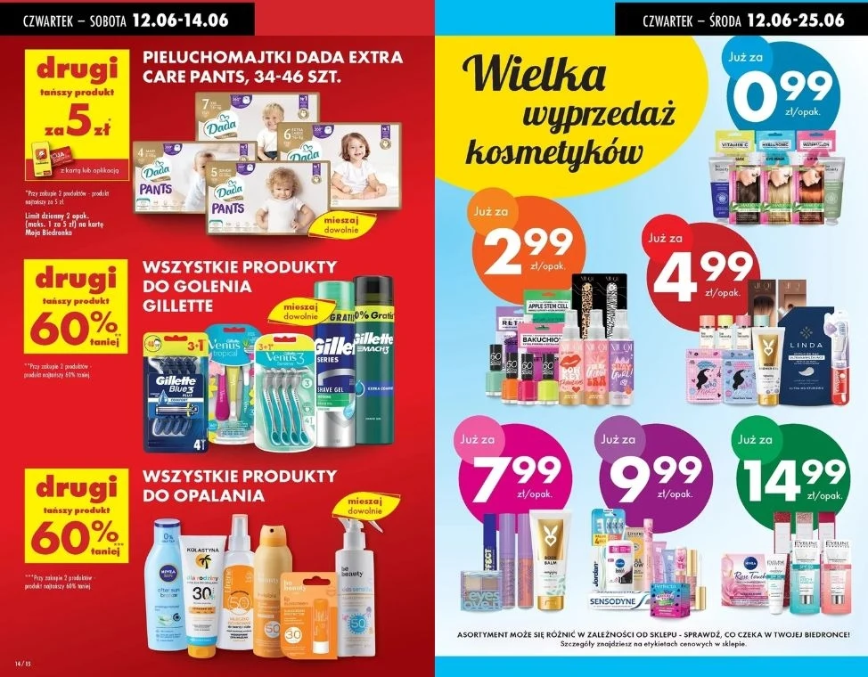 Biedronka oferuje wielkie promocje na kosmetyki!