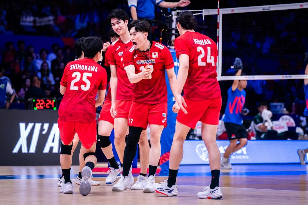 Liga Narodów siatkarzy. Reprezentacja Japonii