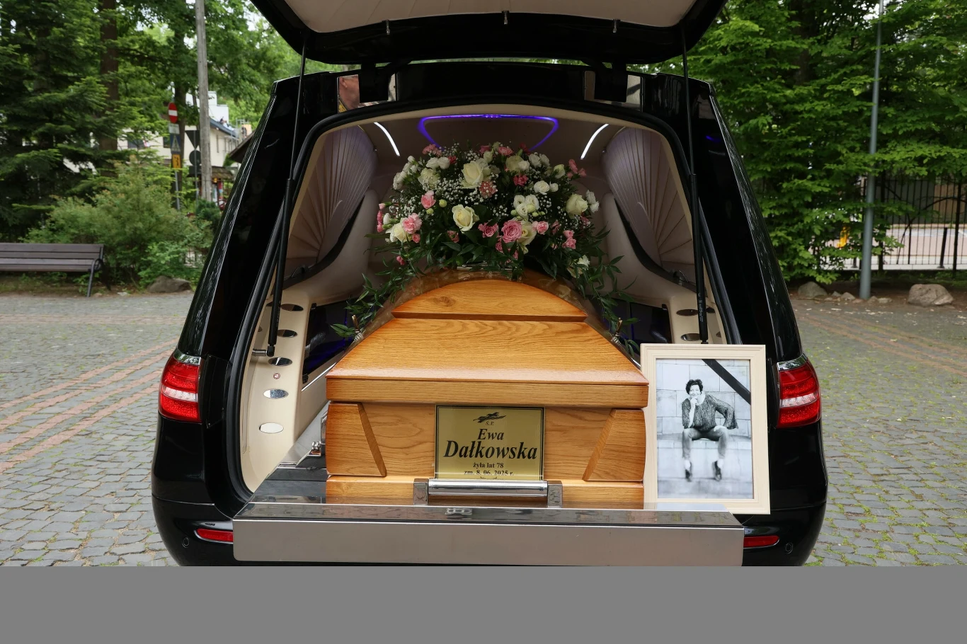 Pogrzeb Ewy Dałkowskiej