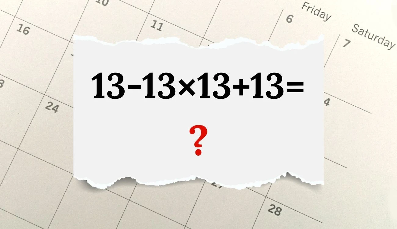 Zagadka na piątek 13. Przekonaj się, czy uda ci się pokonać pecha Zagadka na piątek 13. Przekonaj się, czy uda ci się pokonać pecha