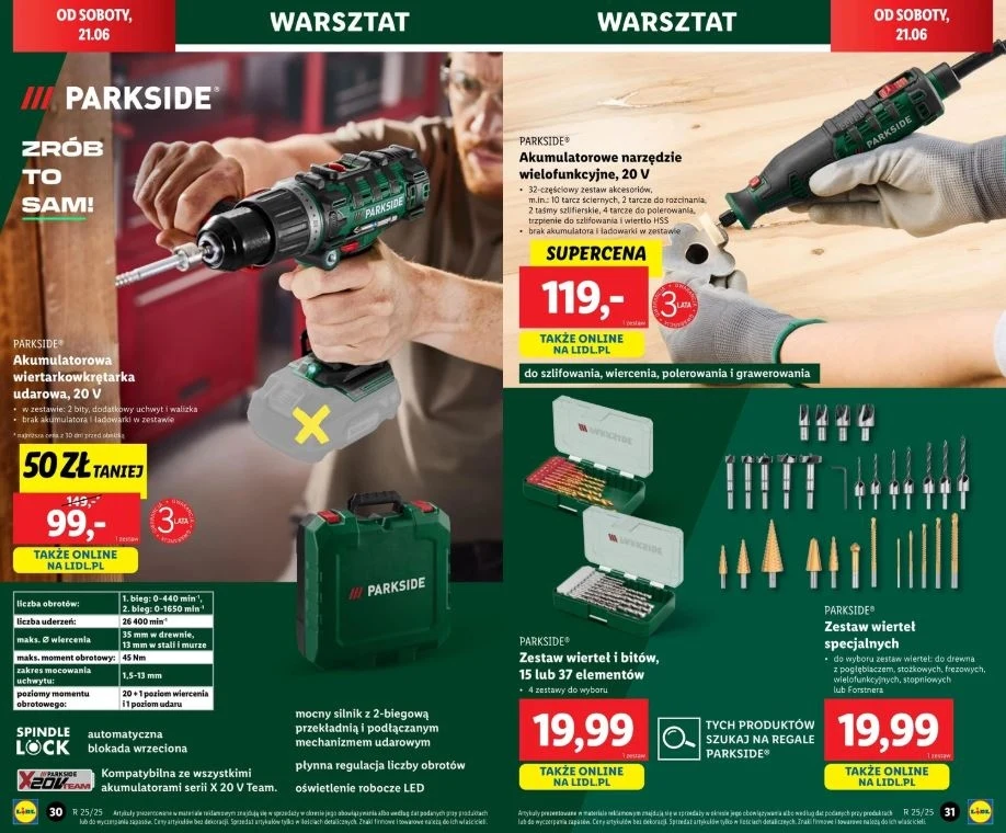 Nowa oferta Parkside w Lidlu!