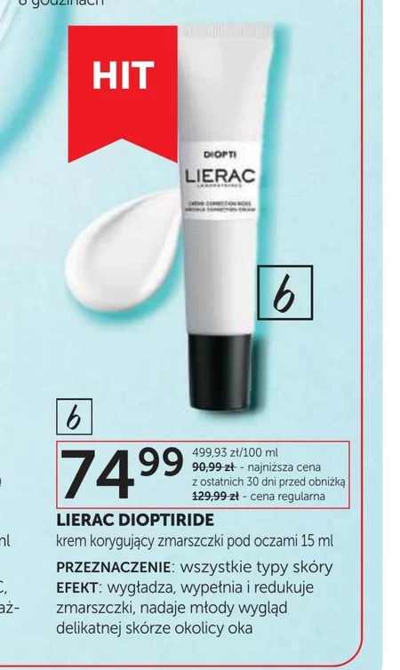 Krem na zmarszczki Lierac
