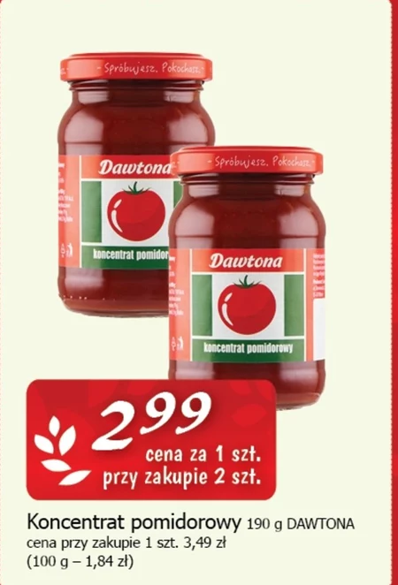 Koncentrat pomidorowy Dawtona