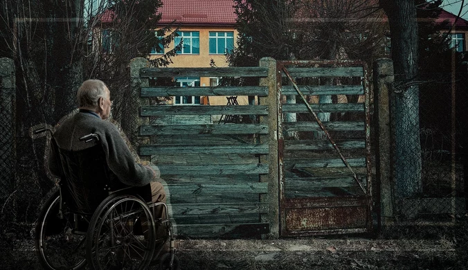 fot. Paulina Sowa/Interia (tło), AdobeStock (mężczyzna na wózku), kolaż: Remigiusz Załucki