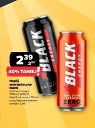 Napój energetyczny Black
