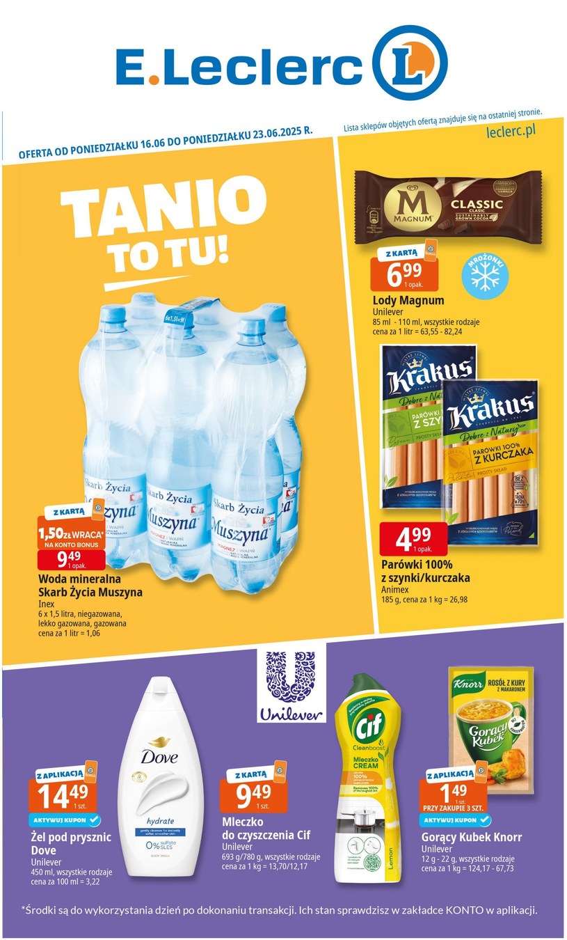 Gazetka promocyjna E.Leclerc - wygasła 1 dni temu