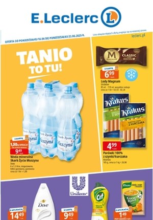 Gazetka promocyjna E.Leclerc, ważna od 16.06.2025 do 23.06.2025.