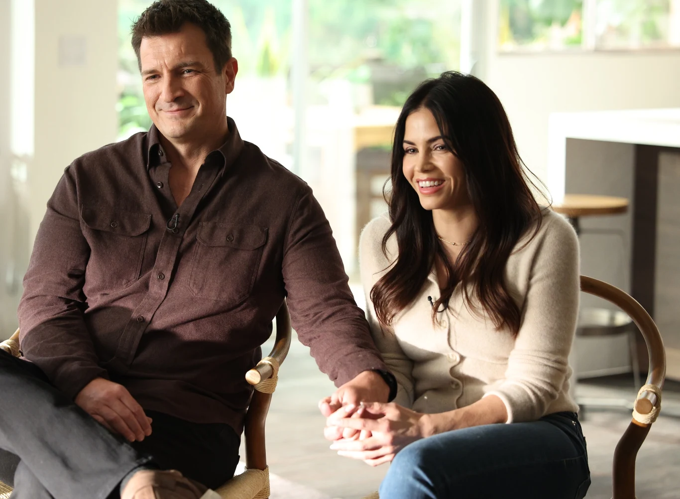 Nathan Fillion i Jenna Dewan