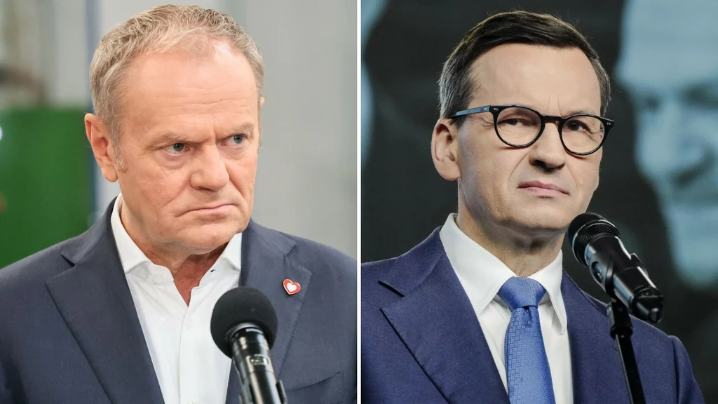 Donald Tusk i Mateusz Morawieckim Donald Tusk i Mateusz Morawieckim