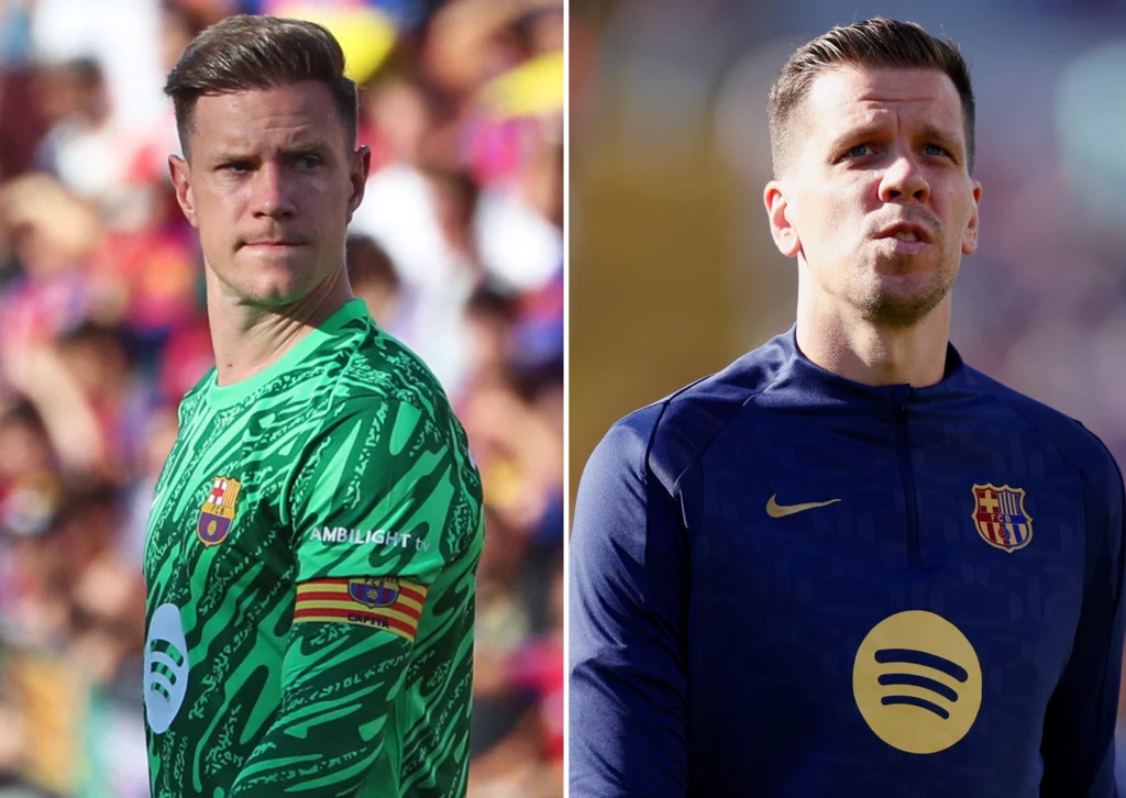 Marc-Andre ter Stegen i Wojciech Szczęsny Marc-Andre ter Stegen i Wojciech Szczęsny