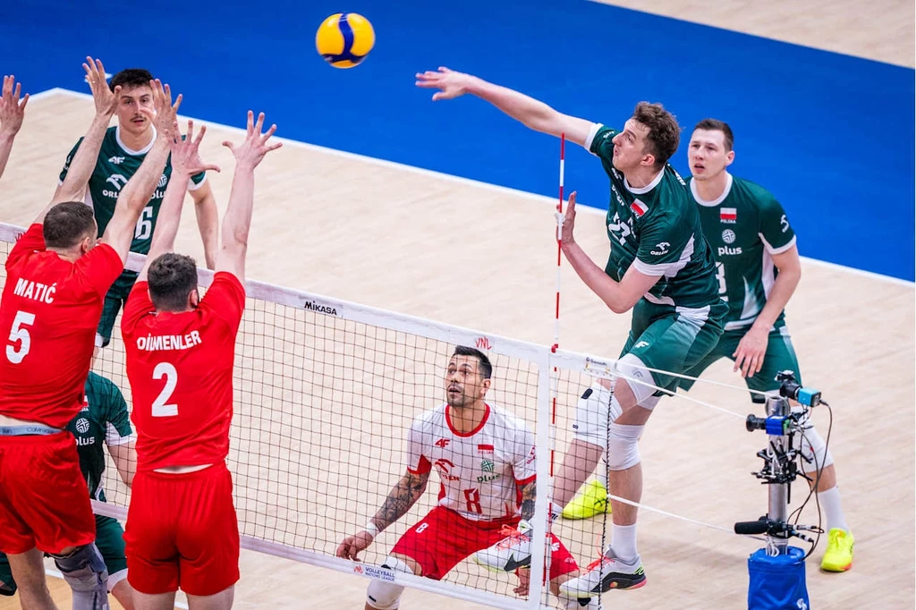 Michał Gierżot dostał szansę w meczu Polska - Turcja Michał Gierżot dostał szansę w meczu Polska - Turcja