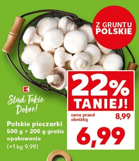 Pieczarki K-Stąd Takie Dobre