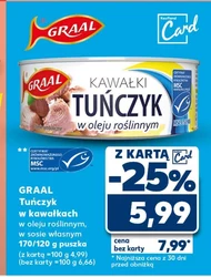 Нарізаний тунець Graal