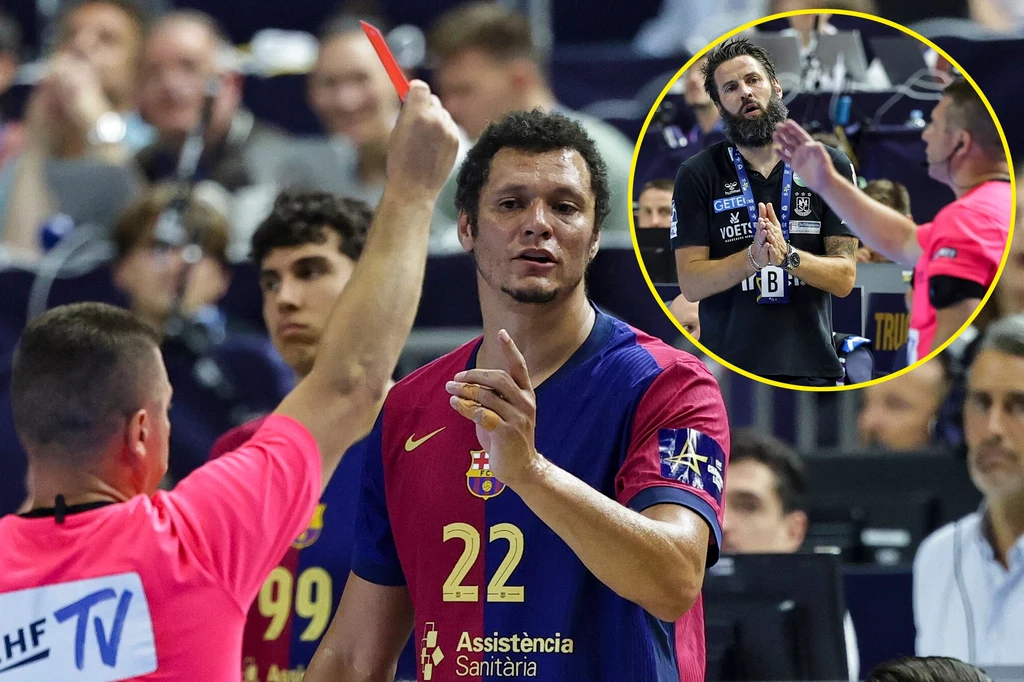 Thiagus Petrus jako pierwszy gracz Barcelony wyleciał z boiska. Później to samo spotkało jeszcze dwóch jego kolegów. A na koniec Barca straciła awans do finału Thiagus Petrus jako pierwszy gracz Barcelony wyleciał z boiska. Później to samo spotkało jeszcze dwóch jego kolegów. A na koniec Barca straciła awans do finału