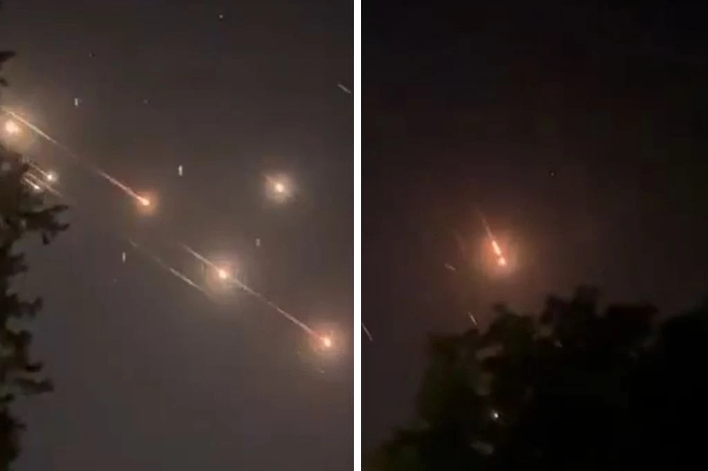 Iran uderza w Izrael. Wystrzelono falę pocisków Iran uderza w Izrael. Wystrzelono falę pocisków