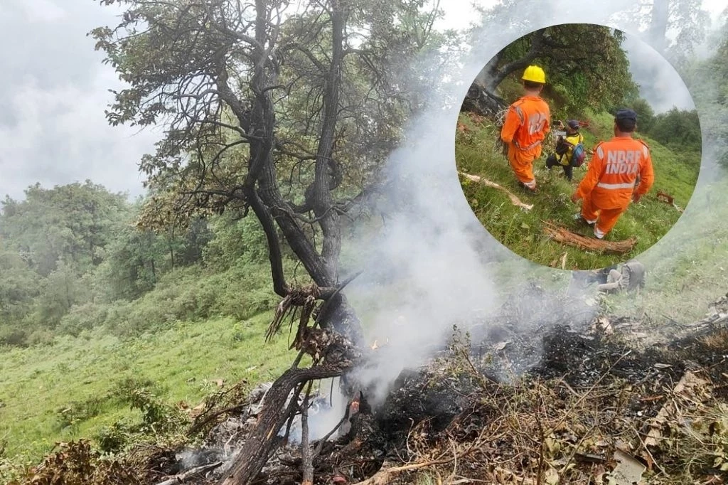 W katastrofie helikoptera w Indiach zginęło siedem osób W katastrofie helikoptera w Indiach zginęło siedem osób