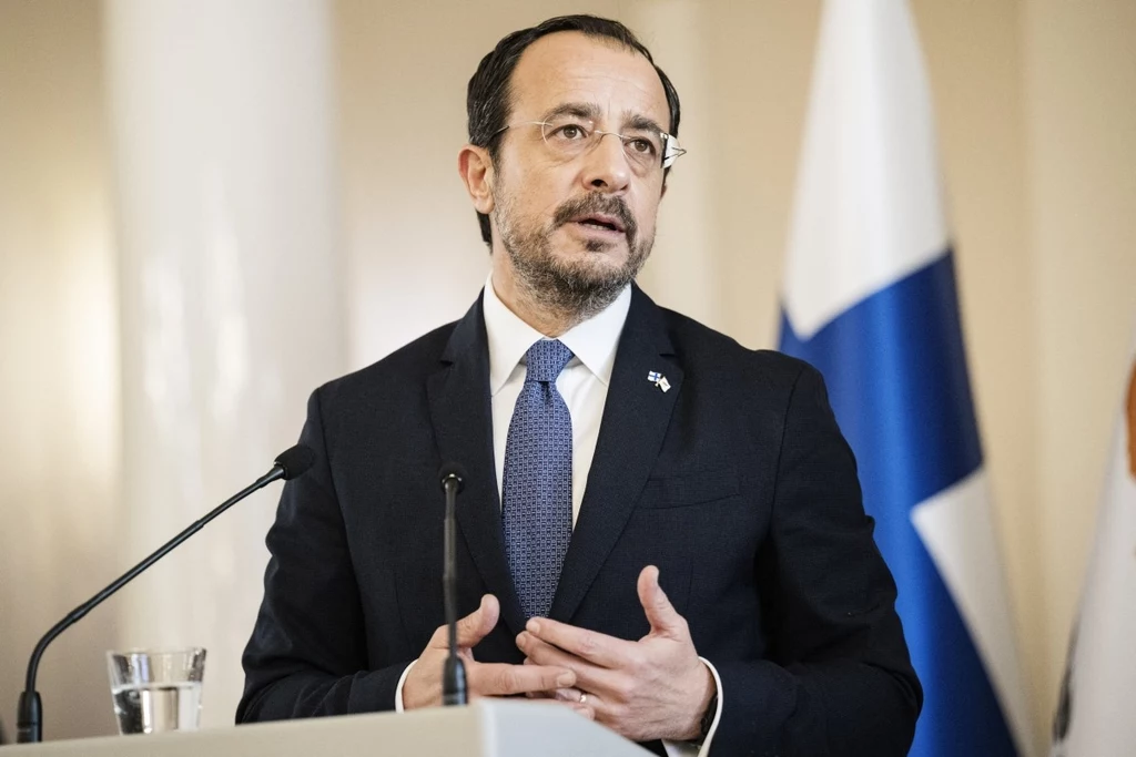 Prezydent Cypru Nikos Christodulidis 