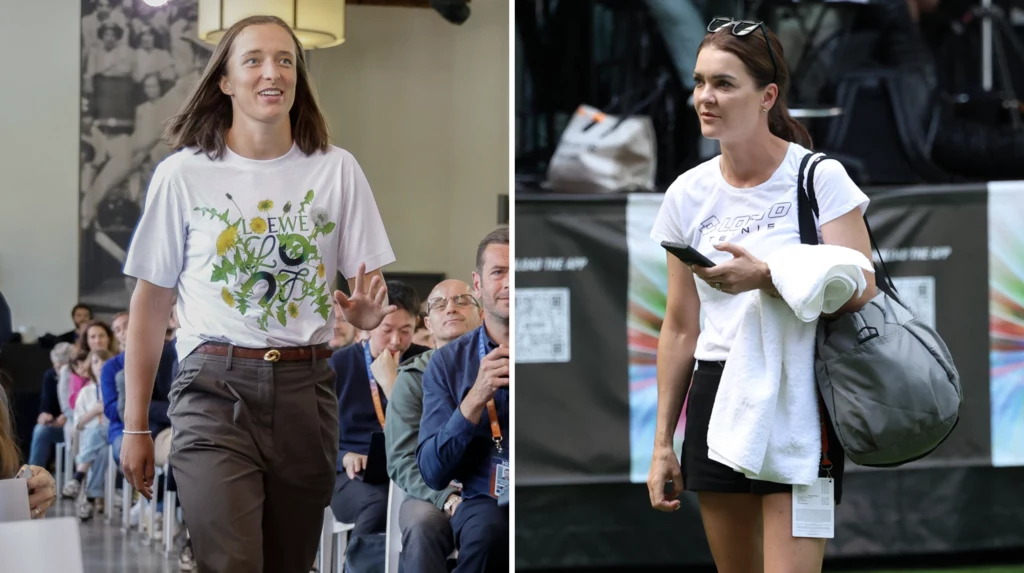 Iga Świątek, Agnieszka Radwańska Iga Świątek, Agnieszka Radwańska
