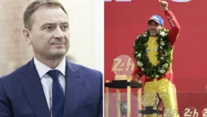 Sławomir Nitras pogratulował Robertowi Kubicy zwycięstwa w 24h Le Mans