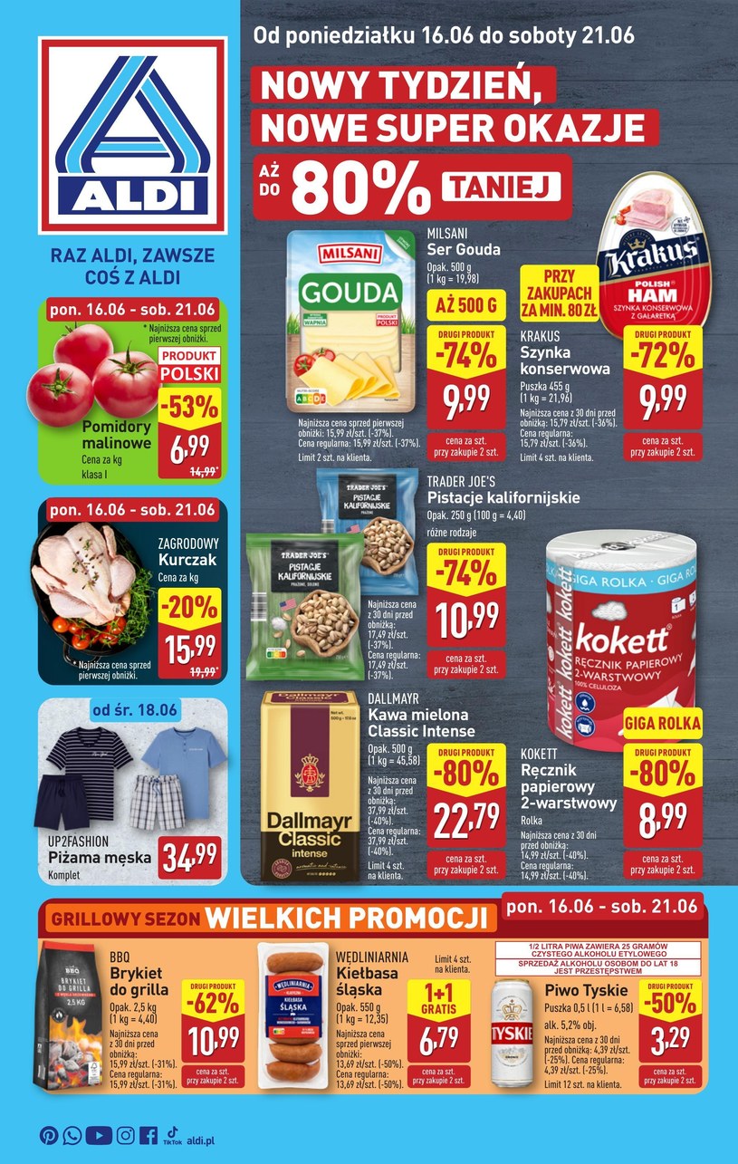Gazetka promocyjna Aldi - ważna od 16. 06. 2025 do 21. 06. 2025