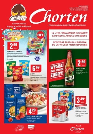 Gazetka promocyjna Chorten, ważna od 18.06.2025 do 25.06.2025.