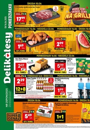 Gazetka promocyjna Delikatesy Centrum, ważna od 16.06.2025 do 22.06.2025.