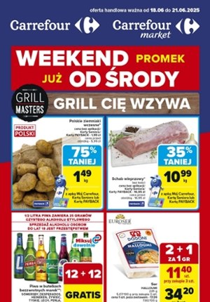 Gazetka promocyjna Carrefour, ważna od 18.06.2025 do 21.06.2025.