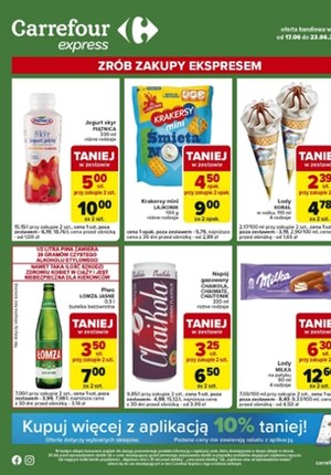 Gazetka promocyjna Carrefour Express, ważna od 17.06.2025 do 23.06.2025.