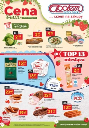 Gazetka promocyjna PSS Społem Nowy Sącz, ważna od 13.06.2025 do 25.06.2025.