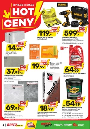 Gazetka promocyjna Bricomarche, ważna od 18.06.2025 do 21.06.2025.