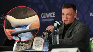 Sebastian Przybysz musiał udać się do szpitala po gali KSW