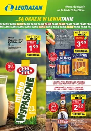 Gazetka promocyjna Lewiatan, ważna od 17.06.2025 do 25.06.2025.