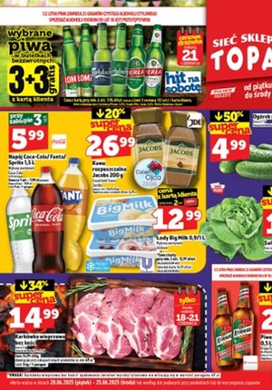 Gazetka promocyjna Topaz, ważna od 20.06.2025 do 25.06.2025.
