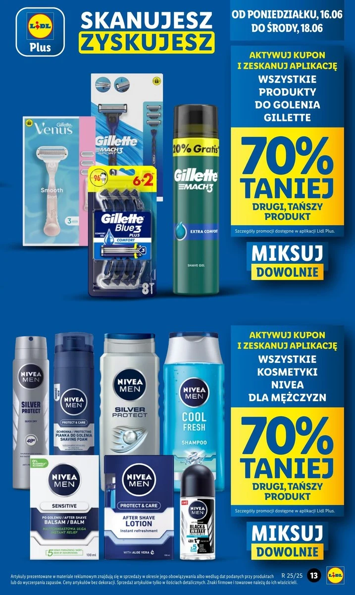 Panowie, to się opłaca! Kultowe kosmetyki męskie w Lidlu za grosze
