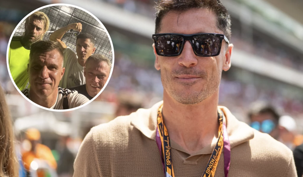 Robert Lewandowski wybrał się na padla z między innymi Quebonafide Robert Lewandowski wybrał się na padla z między innymi Quebonafide