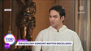 Matteo Bocelli przed koncertem w Krakowie. Opowiada, co go łączy z Sanah