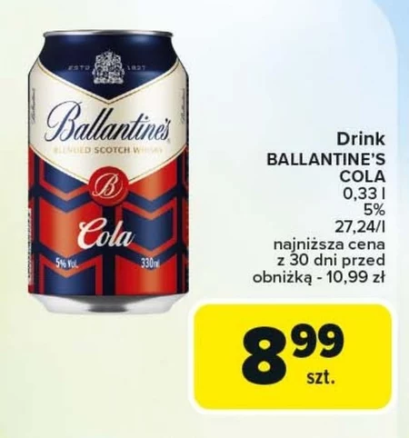 Drink Ballantine's
