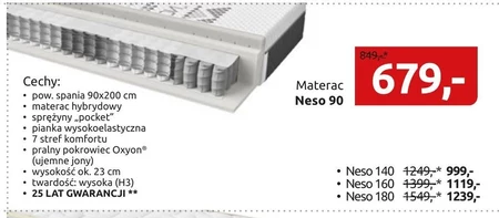 Materac Ok.