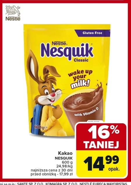 Какао Nestle