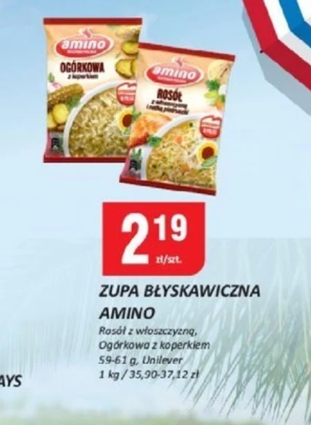 Zupka błyskawiczna Amino