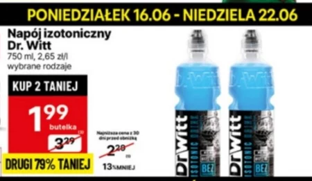 Ізотонічний напій Dr Witt