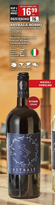 Wino wytrawne Astrale
