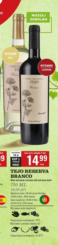 Wino wytrawne Tejo