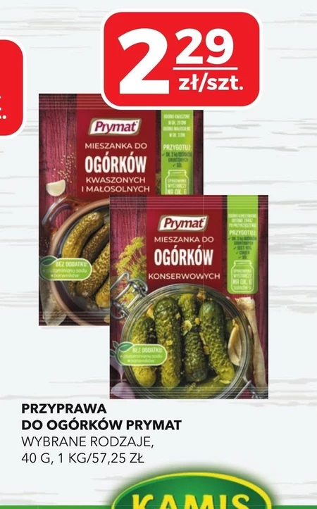 Przyprawa do ogórków Prymat