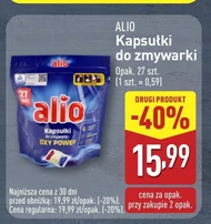 Kapsułki do zmywarki Alio