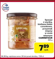 Przysmak z szynką Carrefour