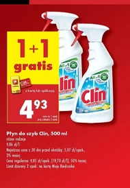 Płyn do mycia szyb Clin