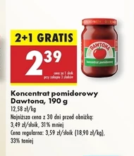 Koncentrat pomidorowy Dawtona